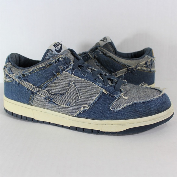 Nike Other - Nike Dunk Low CL Denim 304714 441 Mens 12 S146